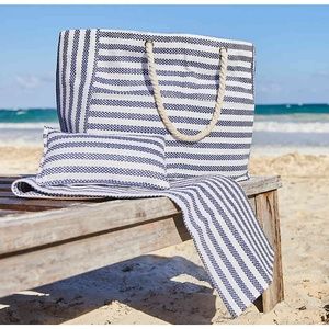 DSW beach tote + pillow + mat